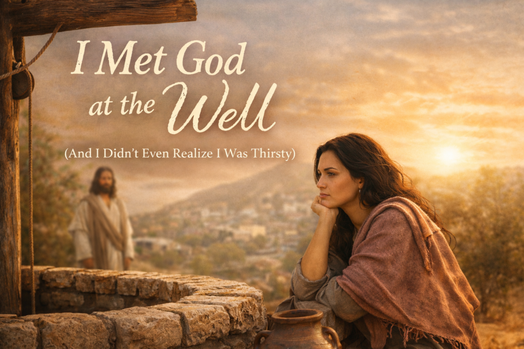 contemplative moments at the well